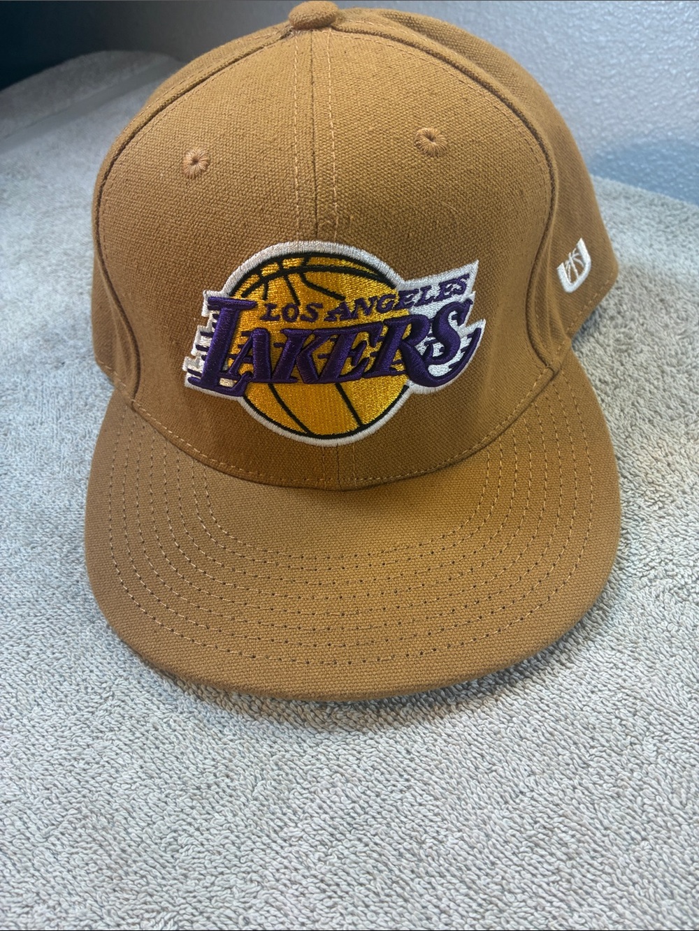 NBA Los Angeles Lakers Caramel Brown Snapback Hat